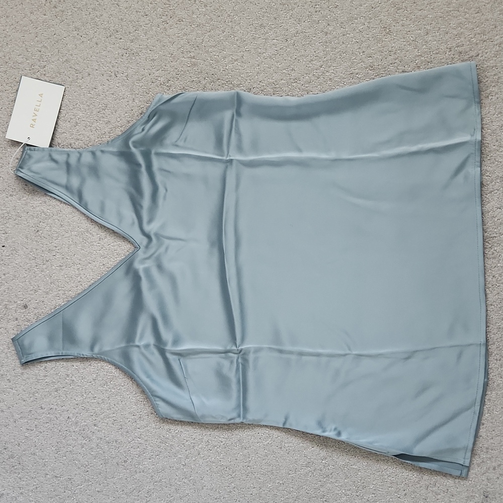 Ravella Amalfi 100% Silk Tank XS